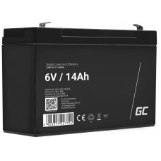 Green Cell AGM batéria 6V 14Ah