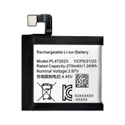 Batéria pre hodinky Amazfit GTS 4 mini, PL472023, 270 mAh Batéria pre hodinky Amazfit GTS 4 mini, PL472023, 270 mAh