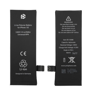 Batéria pre Apple iPhone SE, 1624 mAh, montážny popruh súčasťou balenia