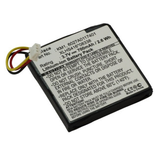 Batéria pre TomTom Via 120 / 125, 700 mAh