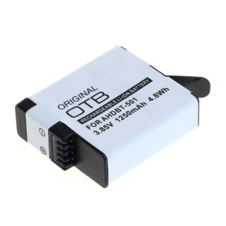 Batéria pre GoPro Hero 5 / Hero 6 / Hero 7 / Hero 8, 1250 mAh