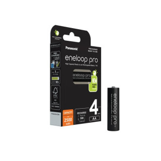 Panasonic Eneloop Pro AA batéria, 4 ks