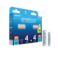 Batéria Panasonic Eneloop AA / AAA, 8 ks