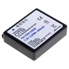 Batéria CGA-S303 pre Panasonic SDR-S100 / SDR-S200 / SDR-S300, 500mAh