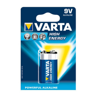 Batéria Varta High Energy 9V / E-Block, 1 ks