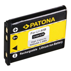Batéria EN-EL10 / LI-40B pre Nikon Coolpix S200 / S500 / S800, 500mAh