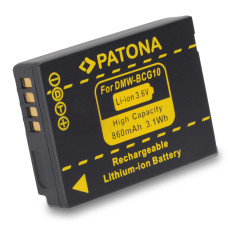 Batéria DMW-BCG10E pre Panasonic Lumix DMC-TZ6 / DMC-ZS1, 850mAh