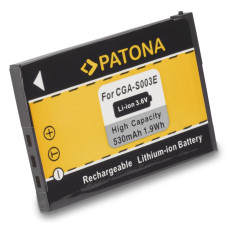 Batéria CGA-S003E pre Panasonic SA-SA30 / SV-AS10 / SV-AV50, 530mAh