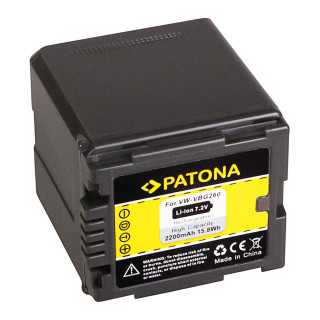 VW-VBG260 Batéria pre Panasonic HDC-SD1 / HDC-HS100 / HDC-SD100 / HDC-SD707, 2200mAh