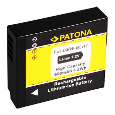 Batéria DMW-BLH7 pre Panasonic Lumix DMC-GM1 / DMC-GM5, 600mAh