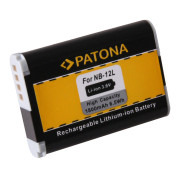 Batéria NB-12L pre Canon Legria Mini X / Vivia Mini X / PowerShot G1 X Mark 2, 1800 mAh 
