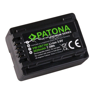 Batéria VW-VBT190 pre Panasonic HC-V10 / HDC-H80 / SDR-H100, 2020 mAh