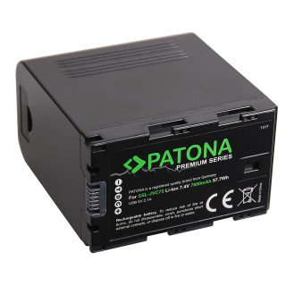 Batéria SSL-JVC75 pre JVC GY-HM200 / GY-HM600 / GY-HMQ10, 7800mAh