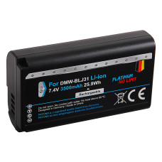 Batéria DMW-BLJ31 pre Panasonic Lumix DC-S1 / DC-S1H / DC-S1R, 3500mAh