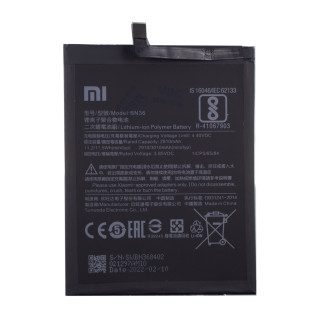 Batéria pre Xiaomi Mi A2 / Mi 6X, BN36, originál, 3010 mAh