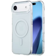 Silikónový obal pre Apple iPhone 17 Air, Magsafe, priehľadný