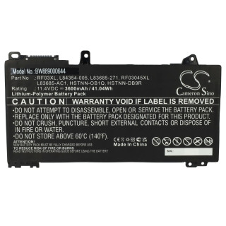 Batéria pre HP Pavilion X360 14 / ProBook 455 G7, RF03XL, 3600 mAh