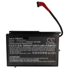 Batéria pre Razer Blade Pro 17 (2017), 6100 mAh