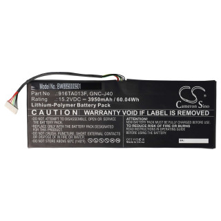 Batéria pre Gigabyte P34G / P34W / P34F / P34K, 3950 mAh