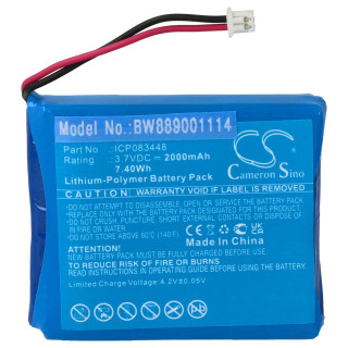 Batéria pre Midland TecTalk Float, 2000 mAh