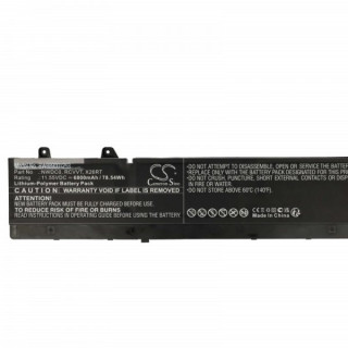 Batéria pre Dell Precision 7670, 6800 mAh