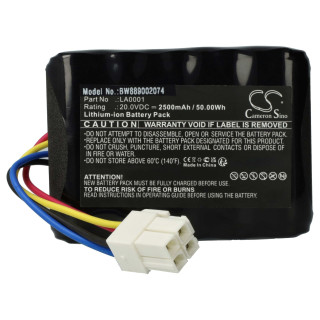 Batéria pre Worx Landxcape LX790 / LX791 / LX792, 20 V, 2,5 Ah