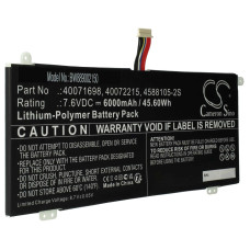 Batéria pre Toshiba DynaBook Satellite Pro C40 / C50, 6000 mAh