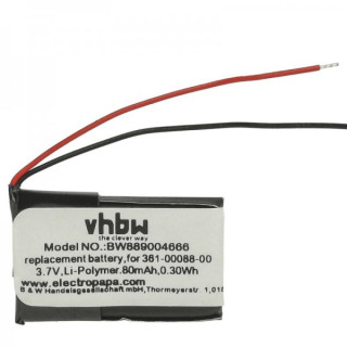 Batéria pre Garmin VivoSmart HR / Approach X40, 80 mAh