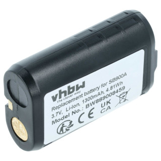 Batéria pre Shure AD1 / P3RA / PSM300 / UR5, 1300 mAh Batéria pre Shure AD1 / P3RA / PSM300 / UR5, 1300 mAh