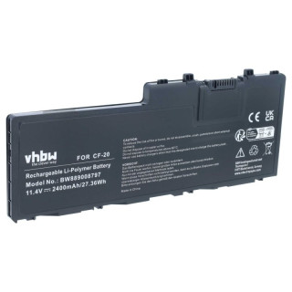 Batéria pre Panasonic Toughbook CF-20 / Toughbook FZ-A / Toughpad FZ-A, CF-VZSU0QQ, 2400 mAh Batéria pre Panasonic Toughbook CF-20 / Toughbook FZ-A / Toughpad FZ-A, CF-VZSU0QQ, 2400 mAh