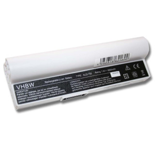 Batéria pre Asus Eee PC 900A / 900HA / 900HD, biela, 4400 mAh
