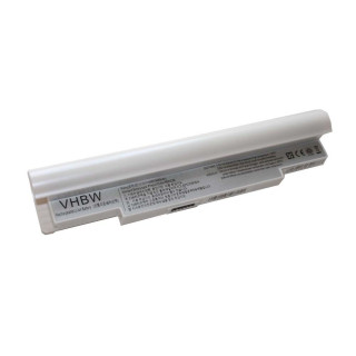 Batéria pre Samsung NC10 / NC20 / N120 / N140, biela, 4400 mAh