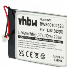 Batéria pre Sony Portable Reader PRS-500 / PRS-505 / PRS-700, 750 mAh