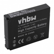 Batéria pre GoPro HD Hero / HD Hero 2, 1100 mAh