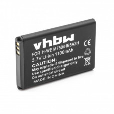 Batéria pre Huawei C5730 / E5805 / M228 / T550 / U1860, 1100 mAh Batéria pre Huawei C5730 / E5805 / M228 / T550 / U1860, 1100 mAh