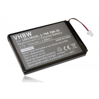 Batéria pre prenosnú čítačku Sony PRS-300, 750 mAh