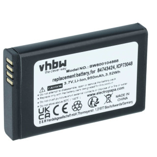 Batéria pre Polycom 5020 / Spectralink 5020, 84743424, 950 mAh