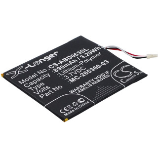 Batéria pre Amazon Kindle 7 / 8 / WP63GW, 890 mAh