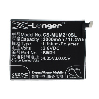Batéria pre Xiaomi Mi Note / Libra, BN21, 3000 mAh