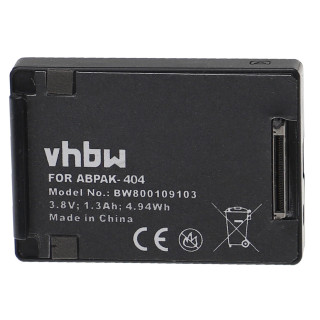 Batéria pre GoPro Hero 3+ / Hero 4 Black, ABPAK-404, 1300 mAh Batéria pre GoPro Hero 3+ / Hero 4 Black, ABPAK-404, 1300 mAh