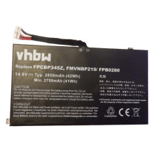 Batéria pre Fujitsu Siemens Lifebook UH572, 2850 mAh