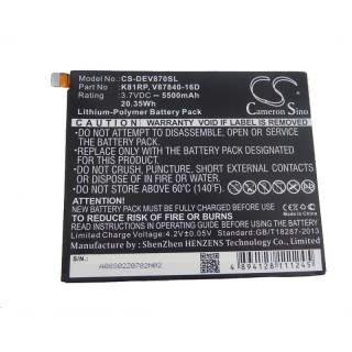 Batéria pre Dell Venue 8 7000 / Venue 8 7840, 5500 mAh