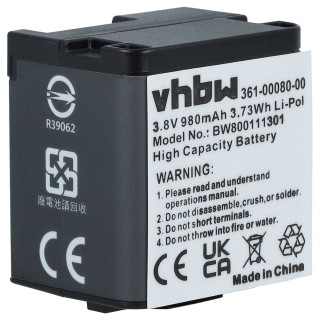 Batéria pre Garmin Virb X / XE, 950 mAh