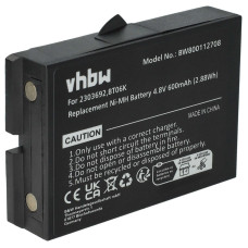 Batéria pre Danfoss T71 / T72, 2303692, 600 mAh