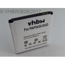 Batéria pre Prestigio MultiPhone 5430 Duo, 2000 mAh