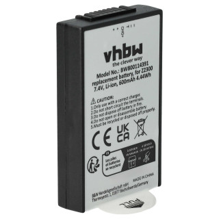 Batéria CZA-05300 pre Polaroid Z230E / Z2300, 600 mAh Batéria CZA-05300 pre Polaroid Z230E / Z2300, 600 mAh