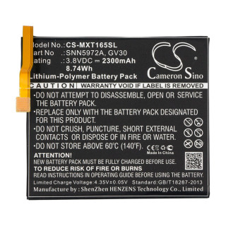 Batéria pre Motorola Moto Z / XT1650, 2300 mAh