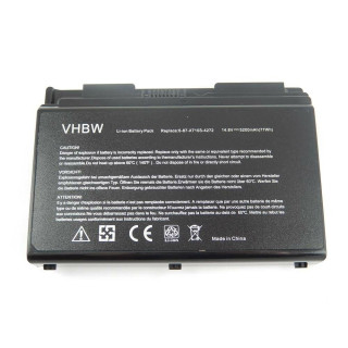 Batéria pre Clevo X510 / X510S, 5200 mAh
