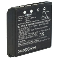 Batéria pre HBC Radiomatic BA222060 / BA203060, čierna, 700 mAh