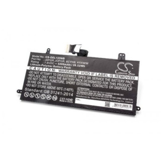 Batéria pre Dell Latitude 12 5285 / 12 5289, 5200 mAh Batéria pre Dell Latitude 12 5285 / 12 5289, 5200 mAh